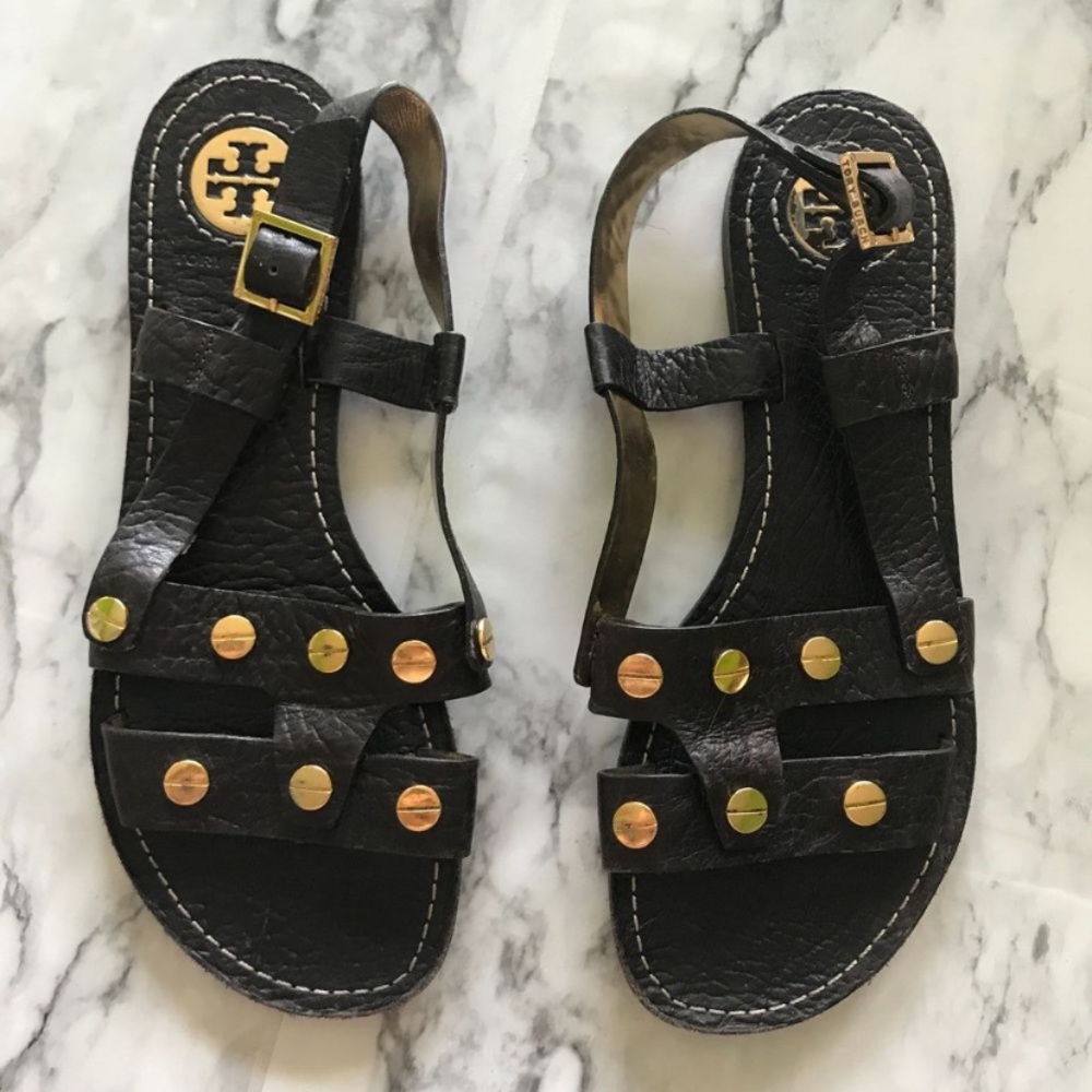 Tory Burch Black Sandals